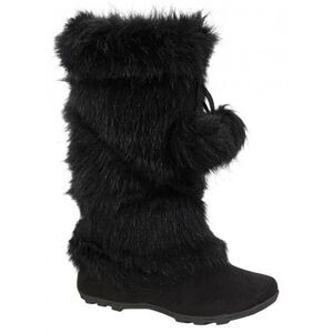 De Blossom Collection Tara-Hi black Black Womens boots 8.5 NEW